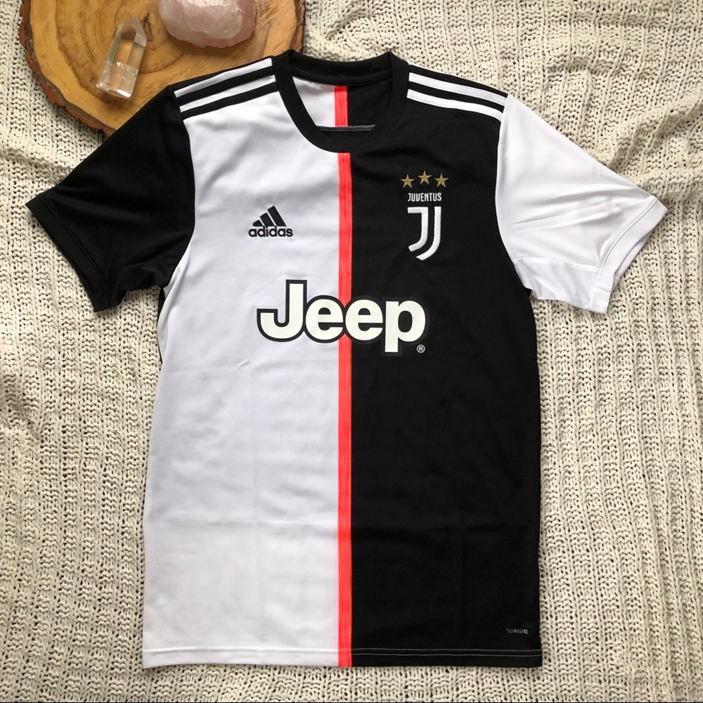 Juventus Jeep 2019/2020 Home Kit Jersey - Adidas